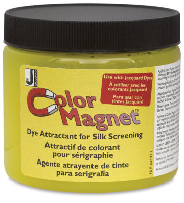 Jacquard Color Magnet - Front of 16 oz Jar
