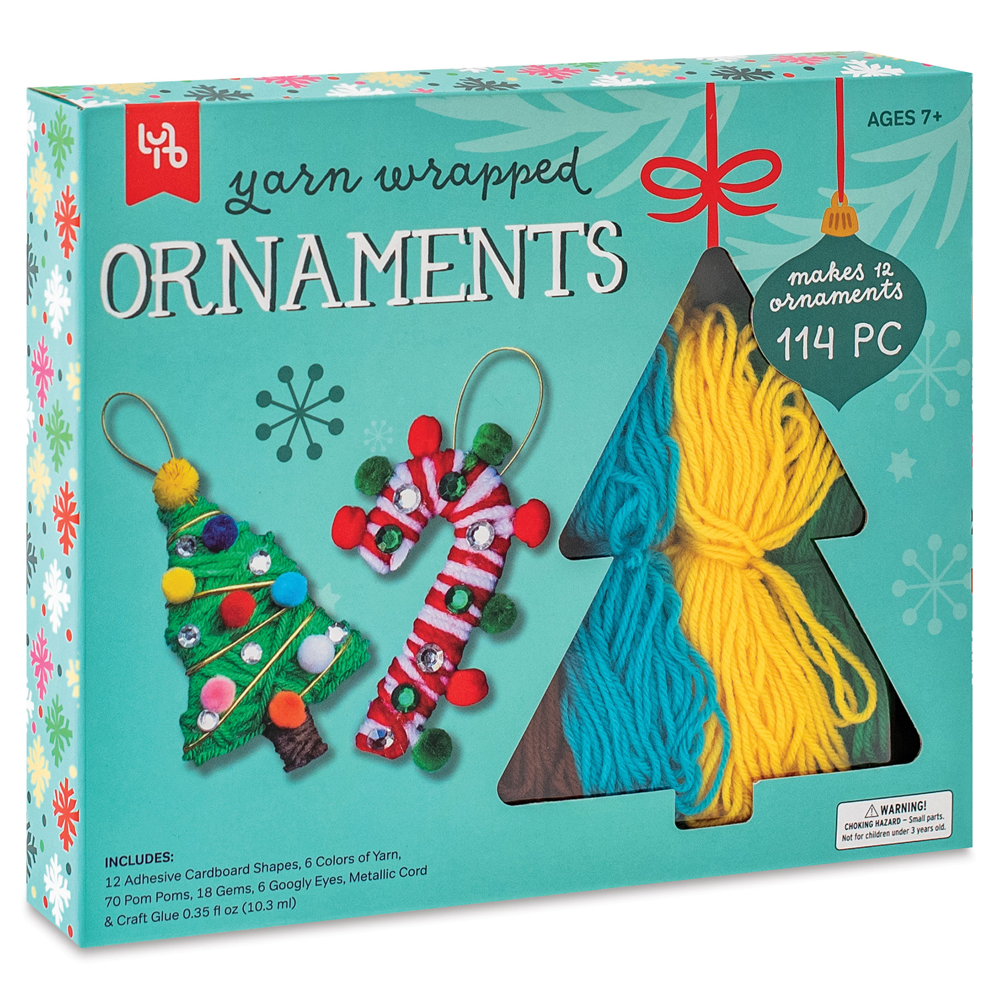 MultiCraft Holiday Essentials Clear Plastic Ornaments