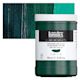 Liquitex Heavy Body Artist Acrylic - Phthalo Green (Blue Shade), 32 oz Jar and swatch