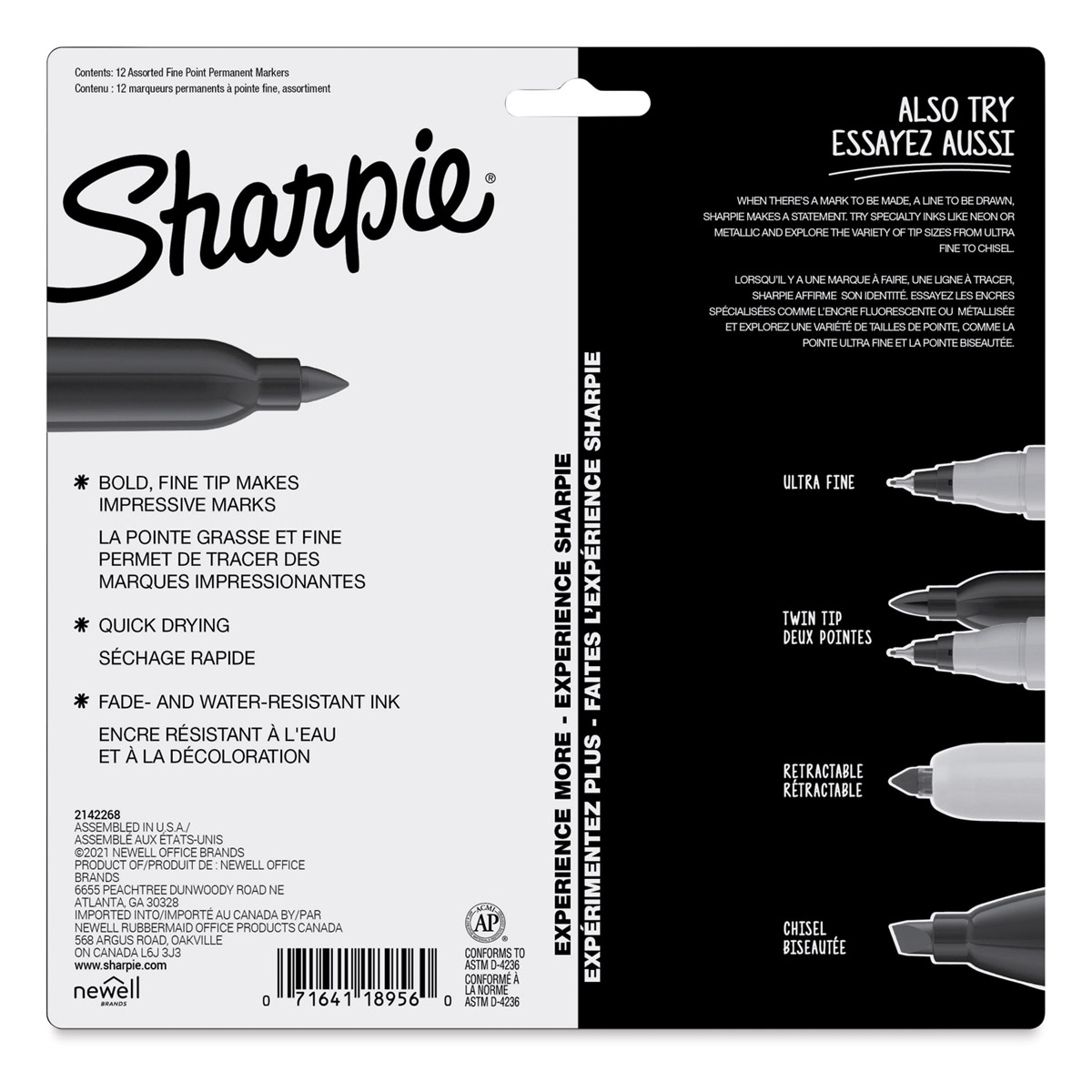 Sharpie Ultra Fine Point Mystic Gems Permanent Markers, 12 pk - QFC