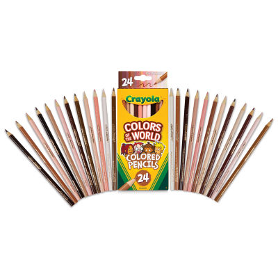 Crayola Colors of the World Colored Pencils (package with set contents)