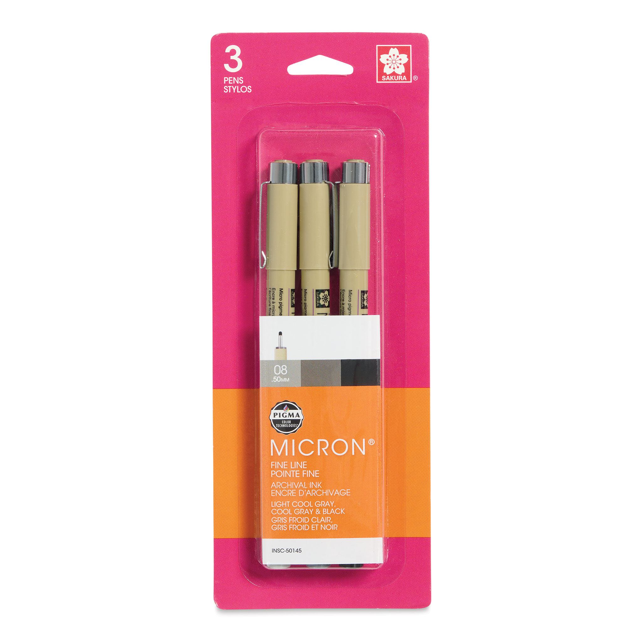 Sakura Micron Pens- Fine Line Set of 6 — Two Hands Paperie