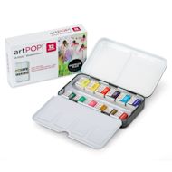 artPOP! Watercolor Half Pan Sets