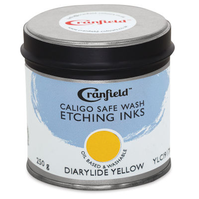 Cranfield Caligo Safe Wash Etching Ink - Diarylide Yellow, 250 g Can