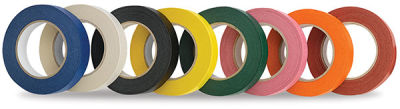 Colored Masking Tape Class Pack - Each color tape standing in a row