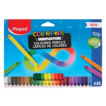 Open in modal - Maped Color'Peps Infinity Colored Pencils - Set of 24, front of the packaging