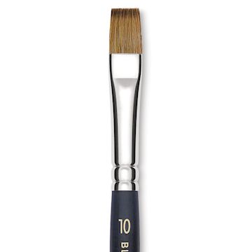 Open in modal - Blick Masterstroke Finest Red Sable Brush - Bright, Size 10, Short Handle close-up