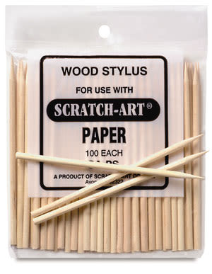 Scratch-Art Sticks