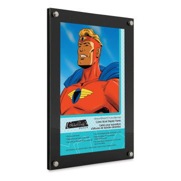 MCS Comic Book Display Frame shown with package label