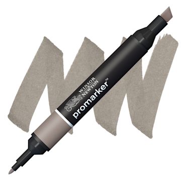Open in modal - Winsor & Newton Promarker - Warm Grey 4 marker and swatch