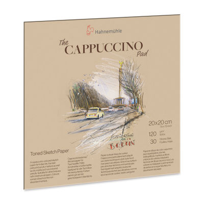 Hahnemühle The Cappuccino Sketch Pad - 7.9" x 7.9", 30 Sheets, 120 gsm