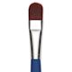 Da Vinci Forte Acrylics Synthetic Brush - Filbert, Long Handle, Size 20, close-up