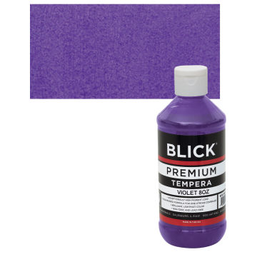 Blick Premium Grade Tempera - Violet, 8 oz bottle