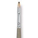 Escoda Modernista Tadami Synthetic Mongoose Brush - Bright, Long Handle, Size 6