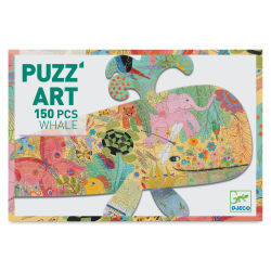 Djeco Puzz'Art - Whale, 150 Pieces (Front of packaging)