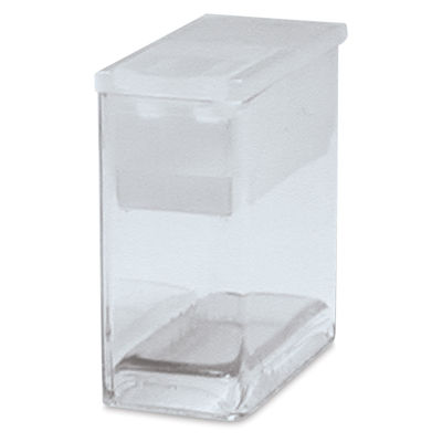 Beadsmith Bead Storage Boxes - Angled view of 1" tall Clear Box 