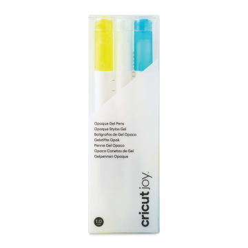 Cricut Joy Gel Pens - Opaque Assorted, Set of 3, front of the packaging