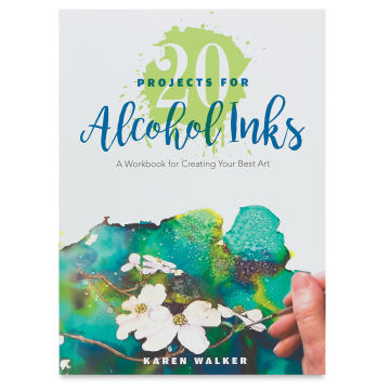 20 Projects for Alcohol Inks - Front Cover of Book
