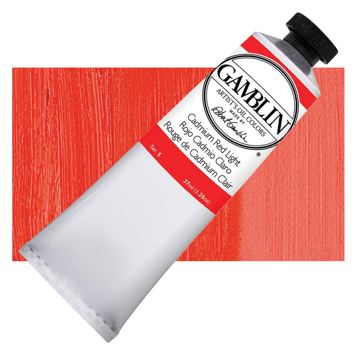 Gamblin Artist's Oil Color - Cadmium Red Light, 37 ml | BLICK Art Materials