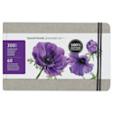 Hand Book Journal Co. 100 Cotton Watercolor Journal - 5.25" x 8.25", Cold Press, 30 Sheets, Landscape