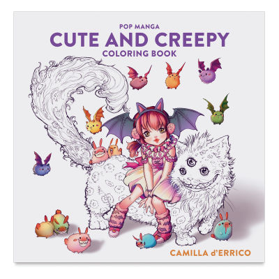 Pop Manga Cute and Creepy Coloring Book, Cover