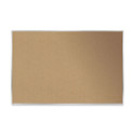 Ghent Open-Face Cork Board - 5 ft x 3 ft, Aluminum Frame