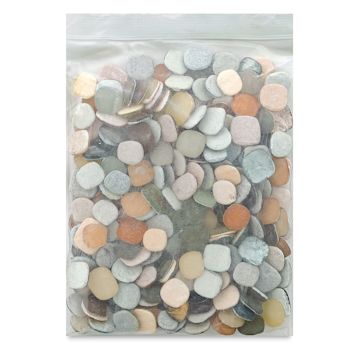 Open in modal - Diamond Tech Pebble Mixes - 3 lb bag of Metallic mix pebbles shown