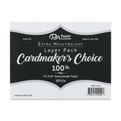 Paper Accents Cardmaker's Choice Cardstock Pack - Front of 75 pc package of Cardstock