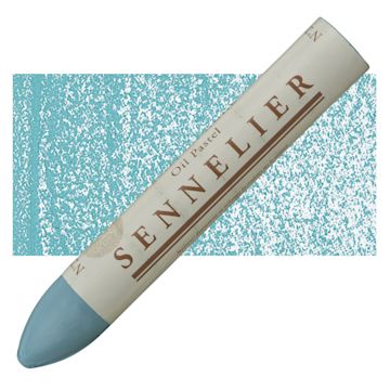 Open in modal - Sennelier Oil Pastel Grand - Celadon Green oil pastel and swatch