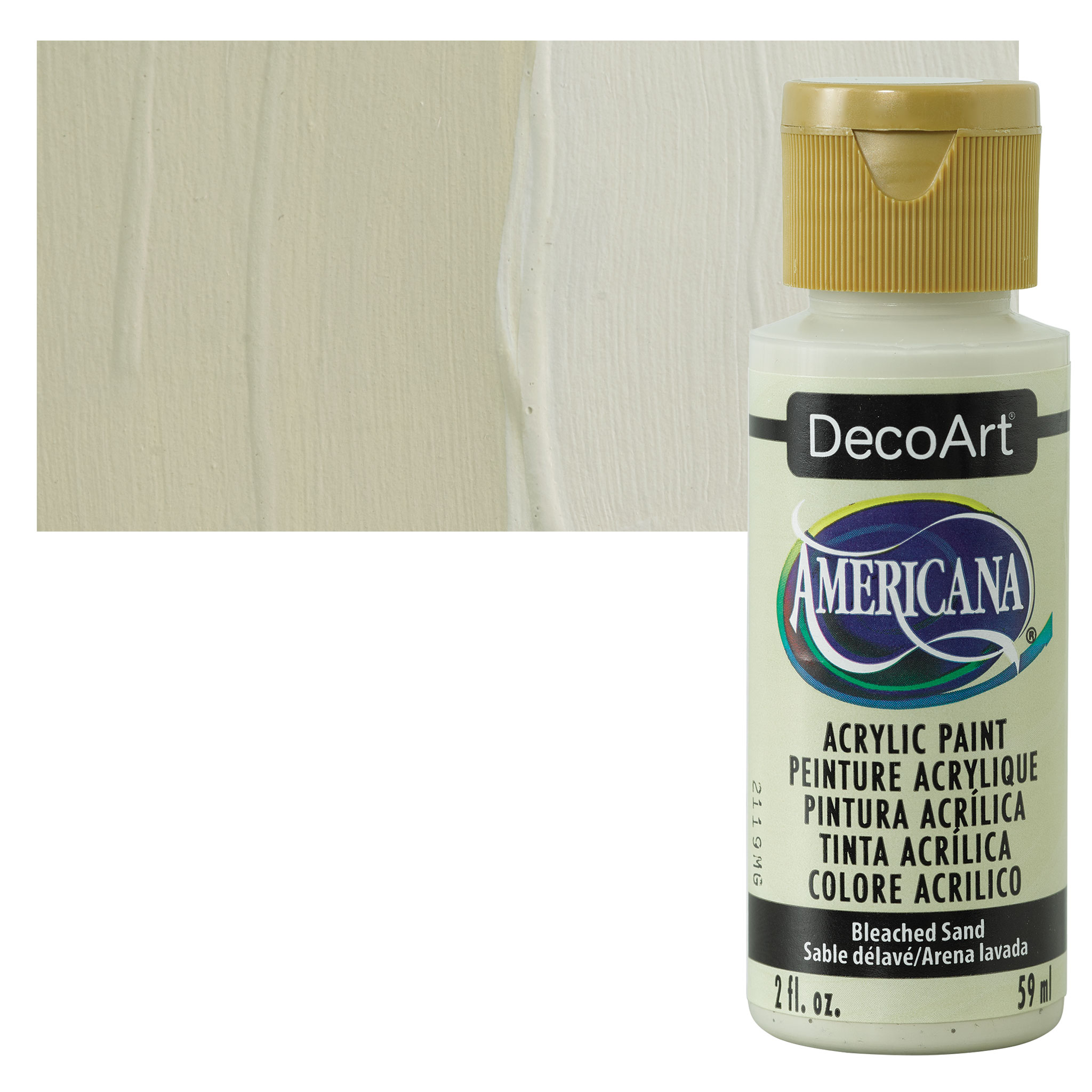 DecoArt Americana Acrylic Paint - Buttermilk, 2 oz