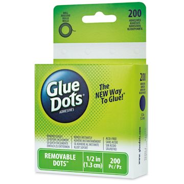 Glue Dots Removable Glue Dots - 1/2