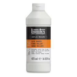 Liquitex Acrylic Varnishes - Gloss, 16 oz bottle