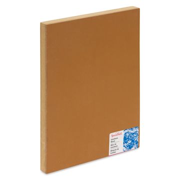 Open in modal - Speedball Mounted Linoleum Block - 9" x 12", at an angle