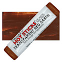 Enkaustikos Hot Sticks Encaustic Paints - Transparent Earth Read, 13 ml stick