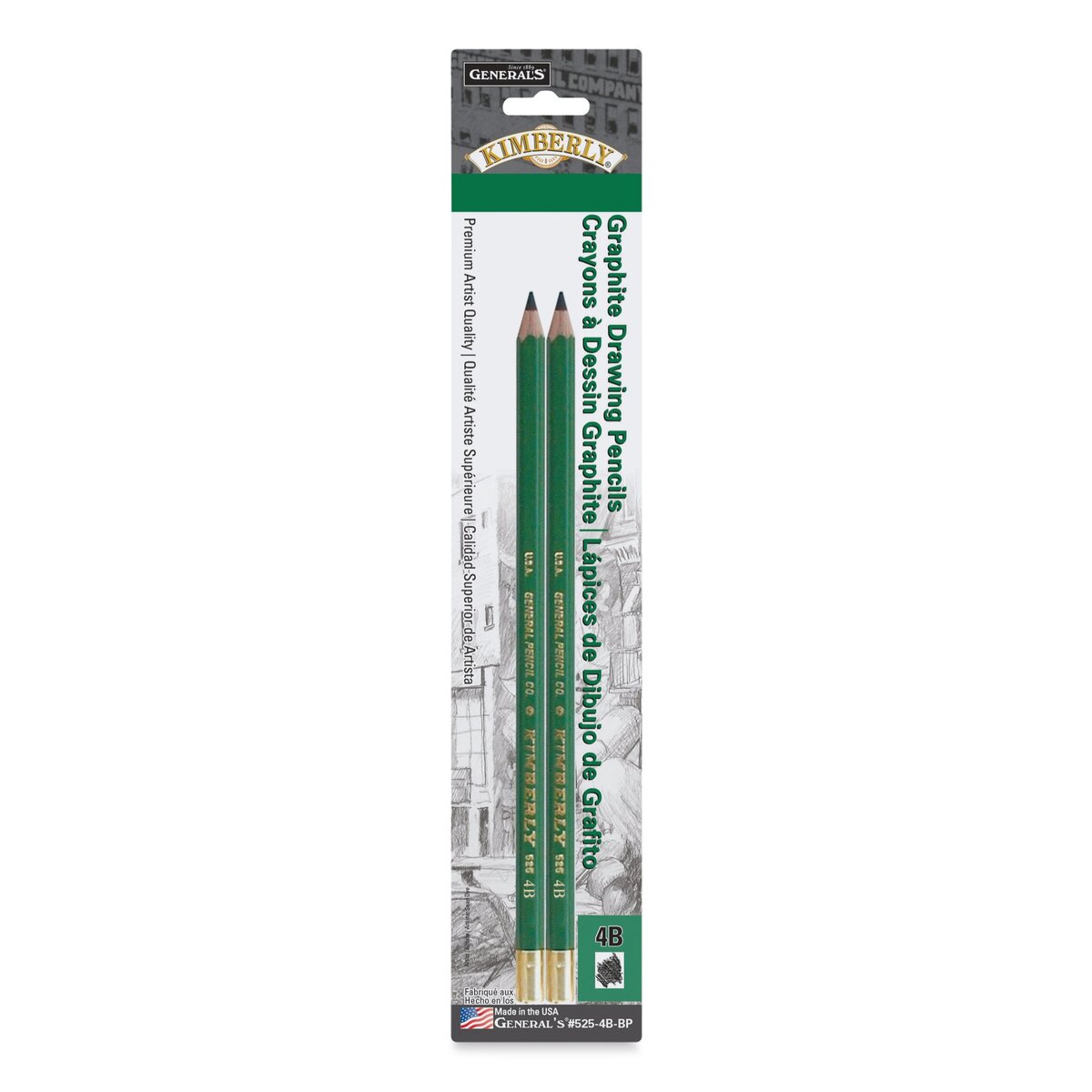 General Pencil Kimberly Graphite XXB Drawing Pencils