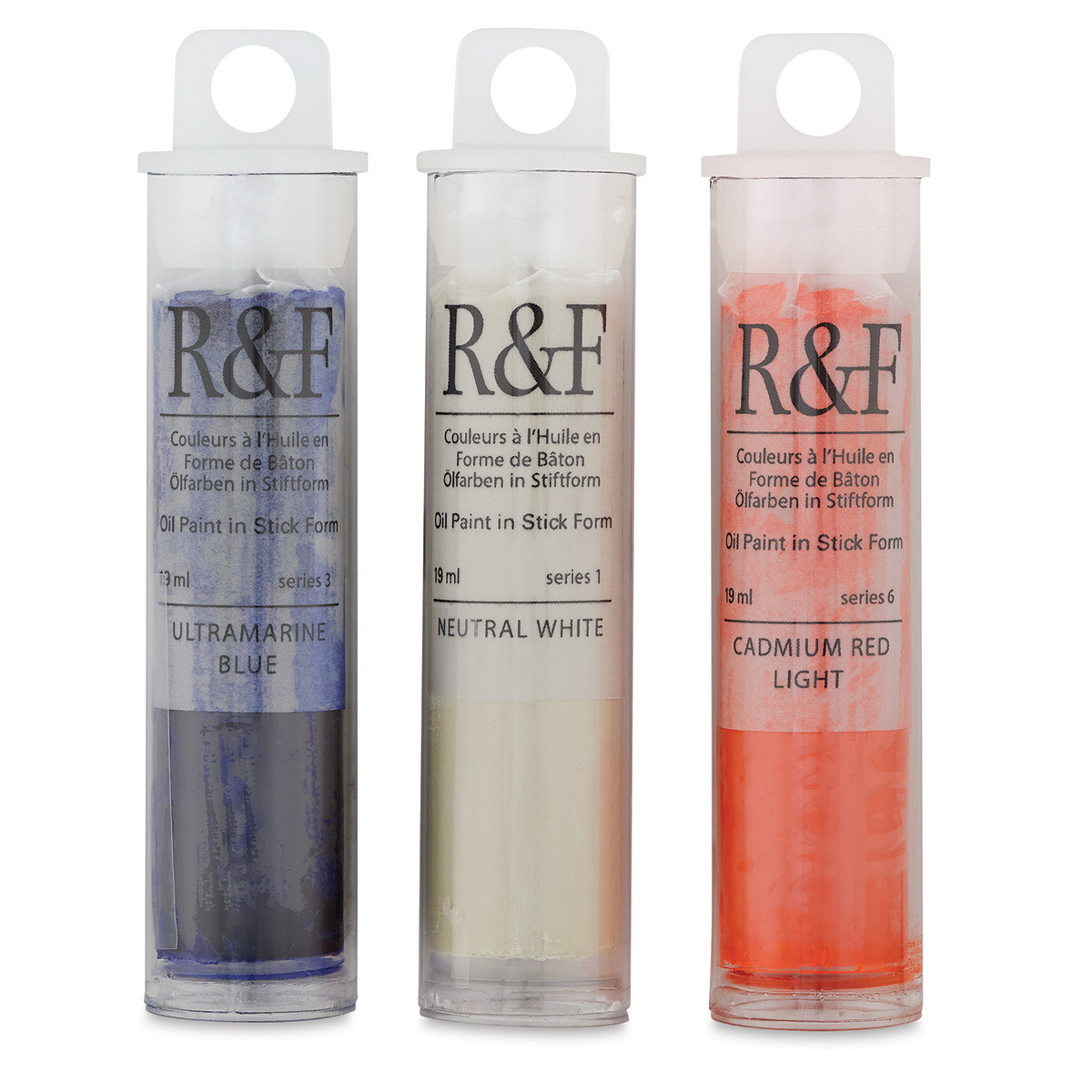R & F Handmade Paints Pigment Sticks Neutral White 188 ml