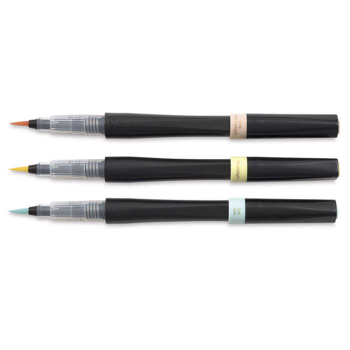 Spectrum Noir Sparkle Glitter Brush Pen Clear Overlay 3 Piece