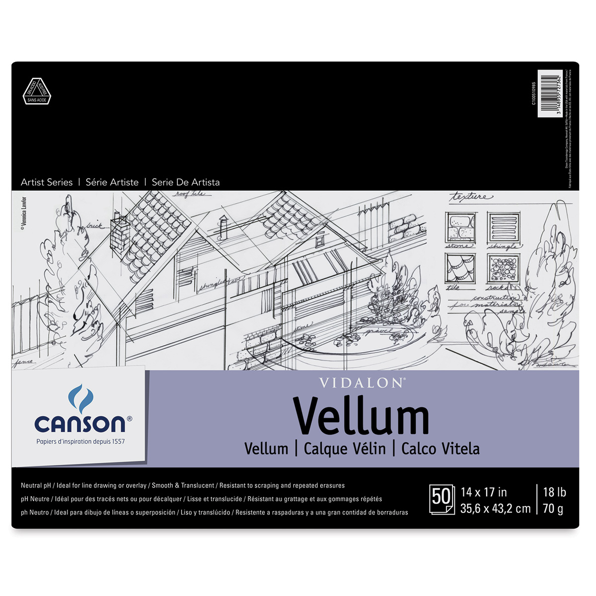 Vidalon Vellum Sheets