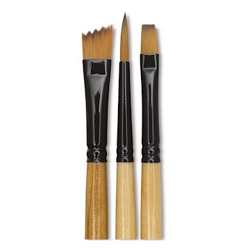 Open in modal - Dynasty Black Gold - Set of 3 Foliage / Texture Brushes shown