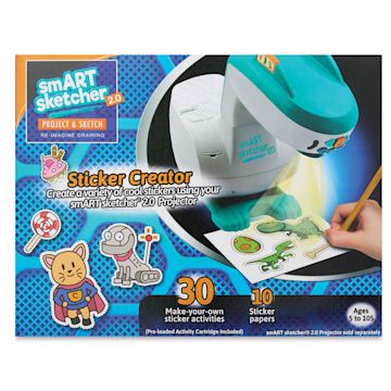 Open in modal - Flycatcher smART Sketcher Sticker Creator Set, front of the packaging.