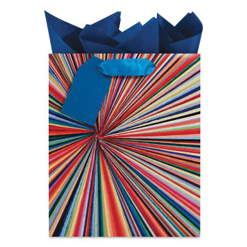 ArtLifting Gift Bag - Prism (gift bag with dark blue tissue paper)