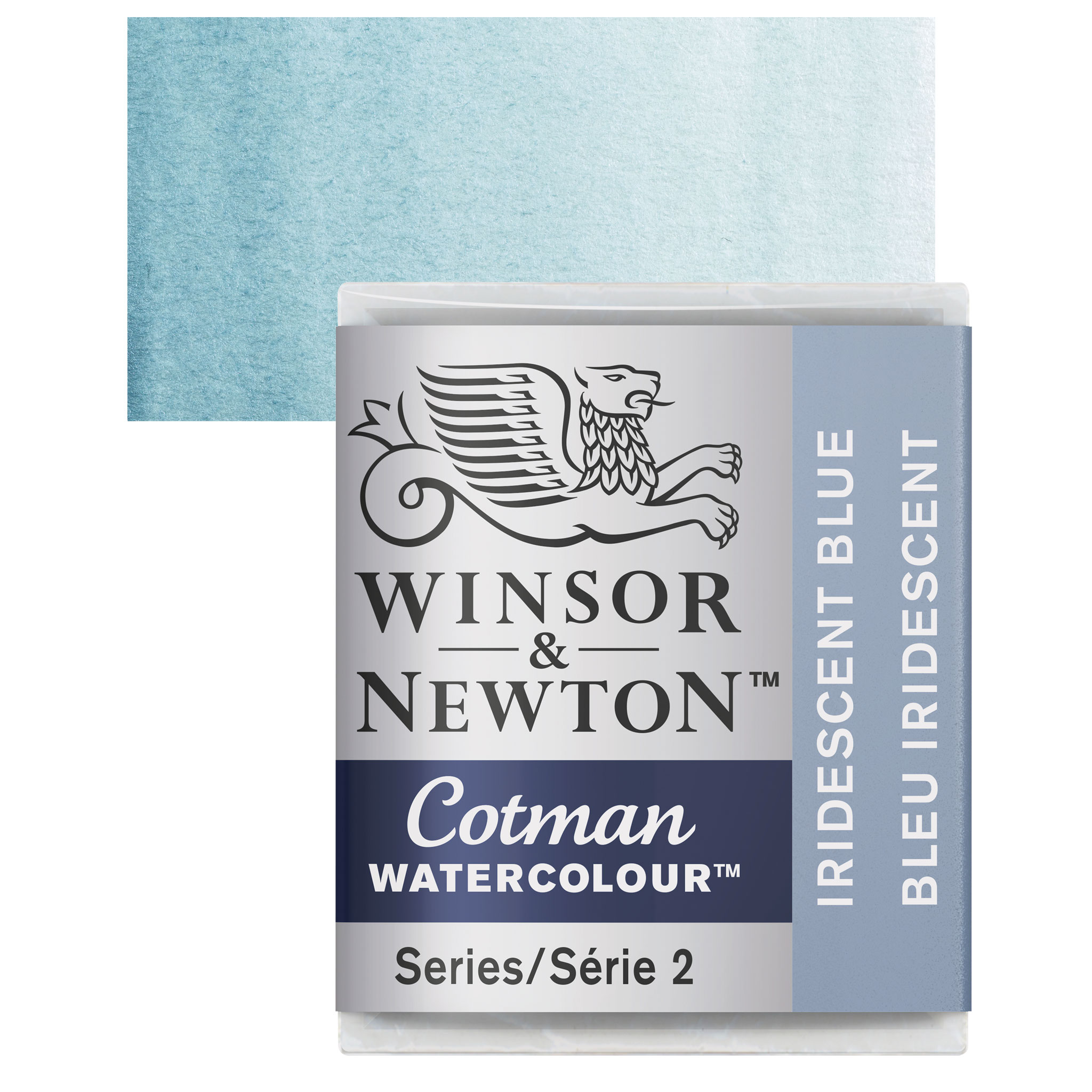 Winsor & Newton Cotman Watercolors -Compact Set, Assorted Colors, Set of  14, Half pans
