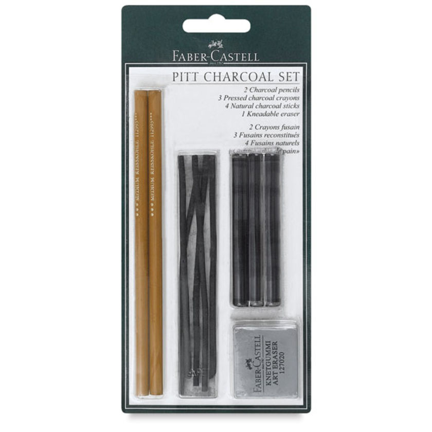Faber-Castell Pitt Basic Charcoal Assortment | BLICK Art Materials