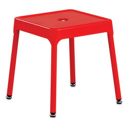 Safco Steel Guest Stool - Red