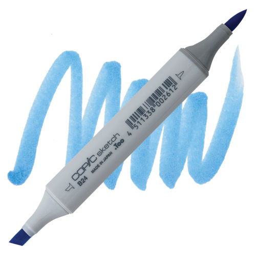 Copic - Sketch Marker - Sky - B24  Copic sketch markers, Sketch markers,  Copic