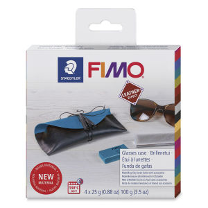 Staedtler Fimo Leather Effect Glasses Case Kit - front of package