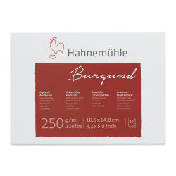 Hahnemühle Burgund Watercolor Postcard Pad - 4.1" x 5.8", 20 Cards (front cover)