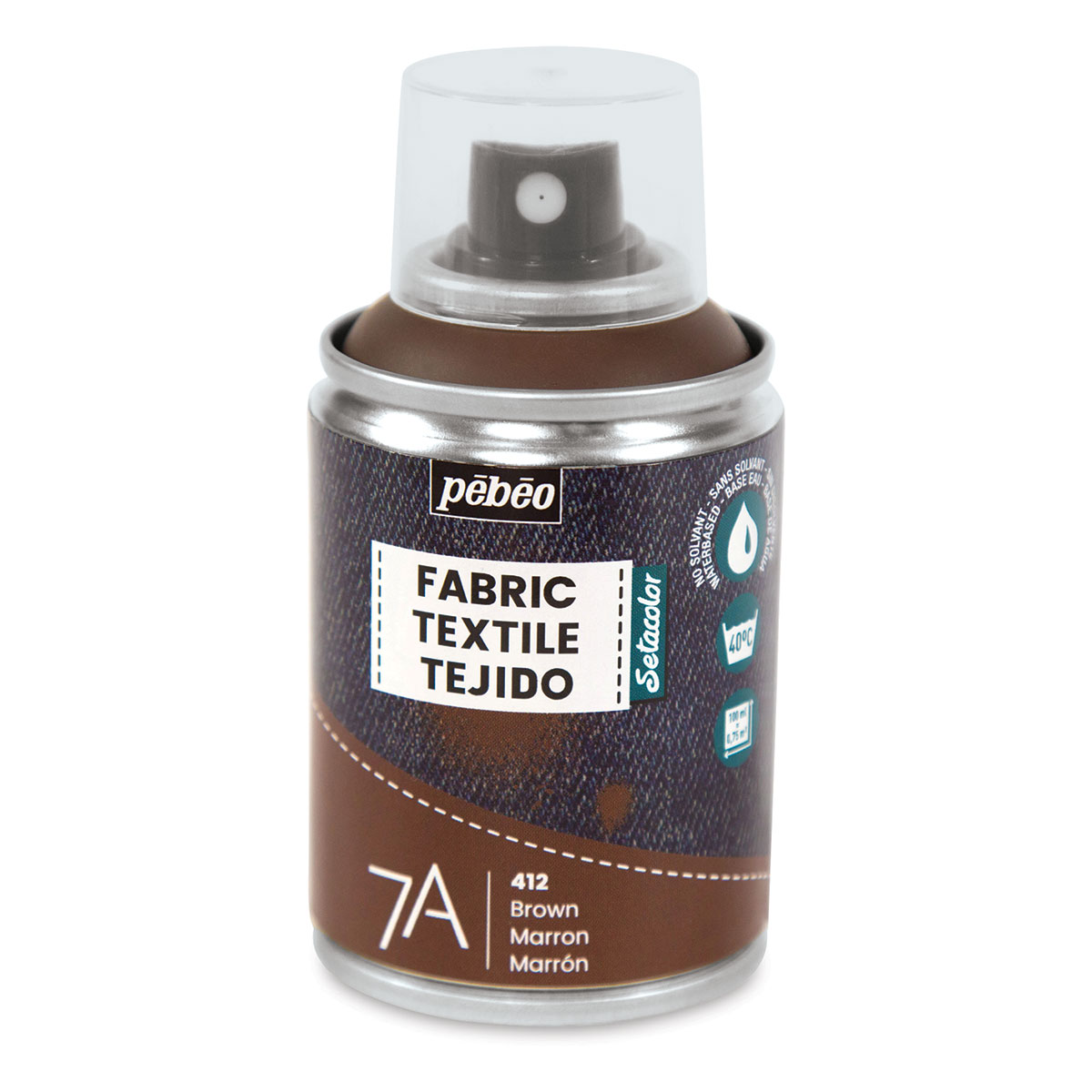 brown fabric spray paint