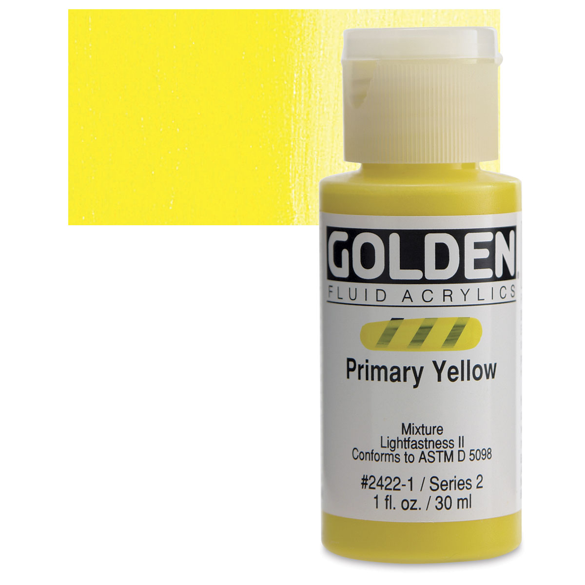 Golden Fluid Acrylic 1 oz. Primary Yellow