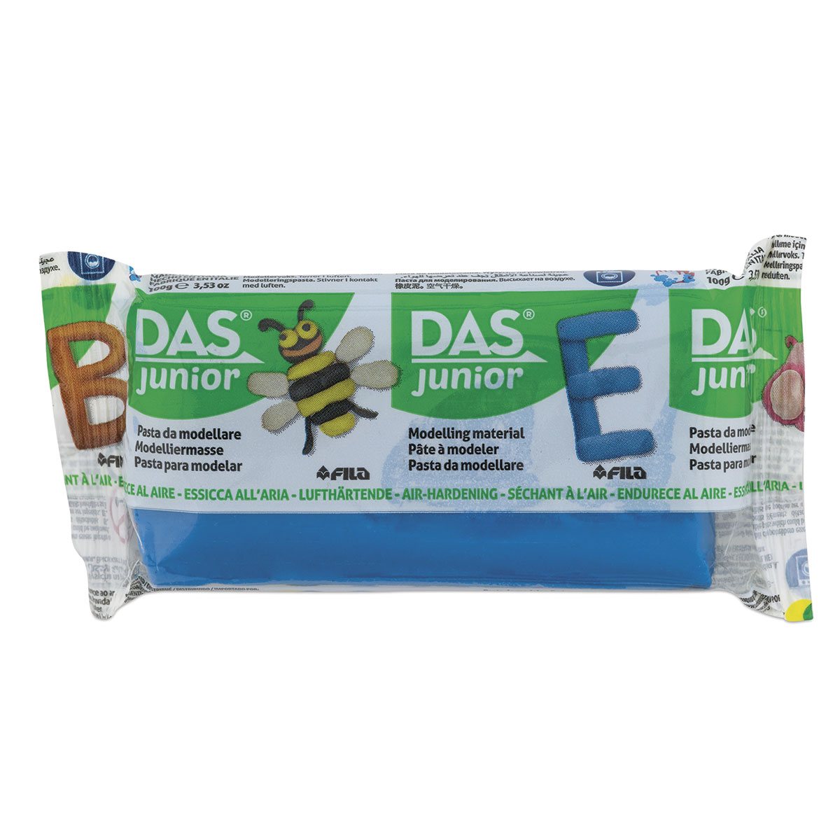 DAS Junior Air-Dry Clay - White, 100g